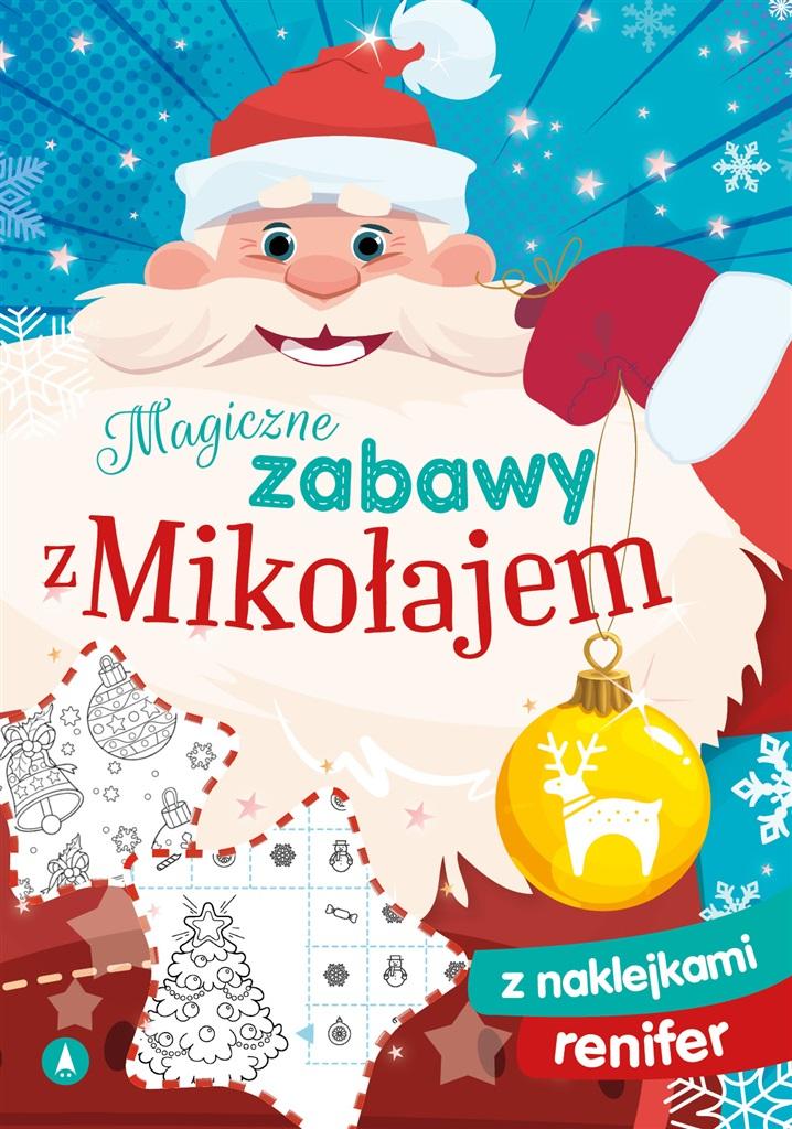 

Magiczne Zabawy Z Mikołajem Z Naklejkami Renifer