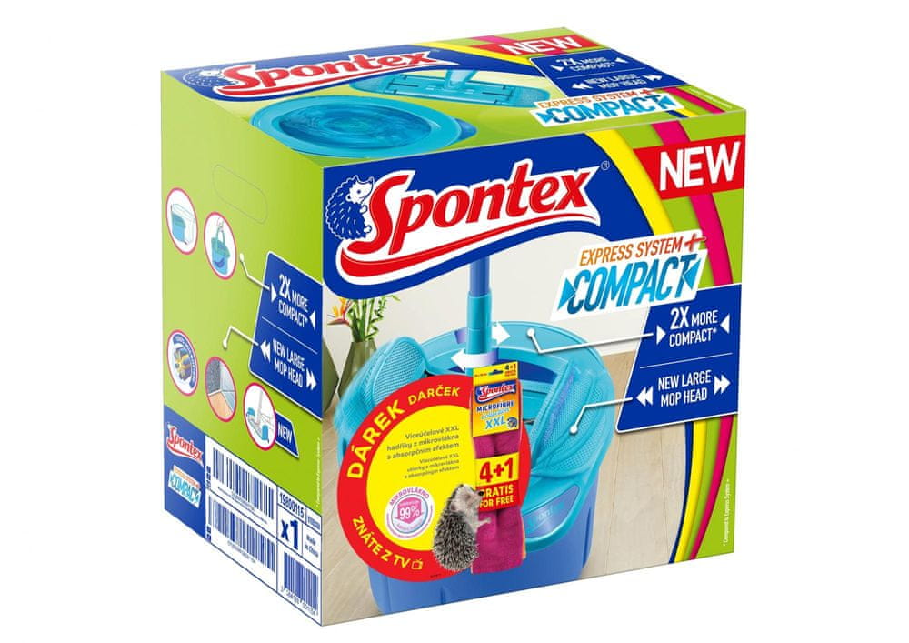 Levně Spontex Spx Express system+ Compact set Utěrky Spontex Zdarma