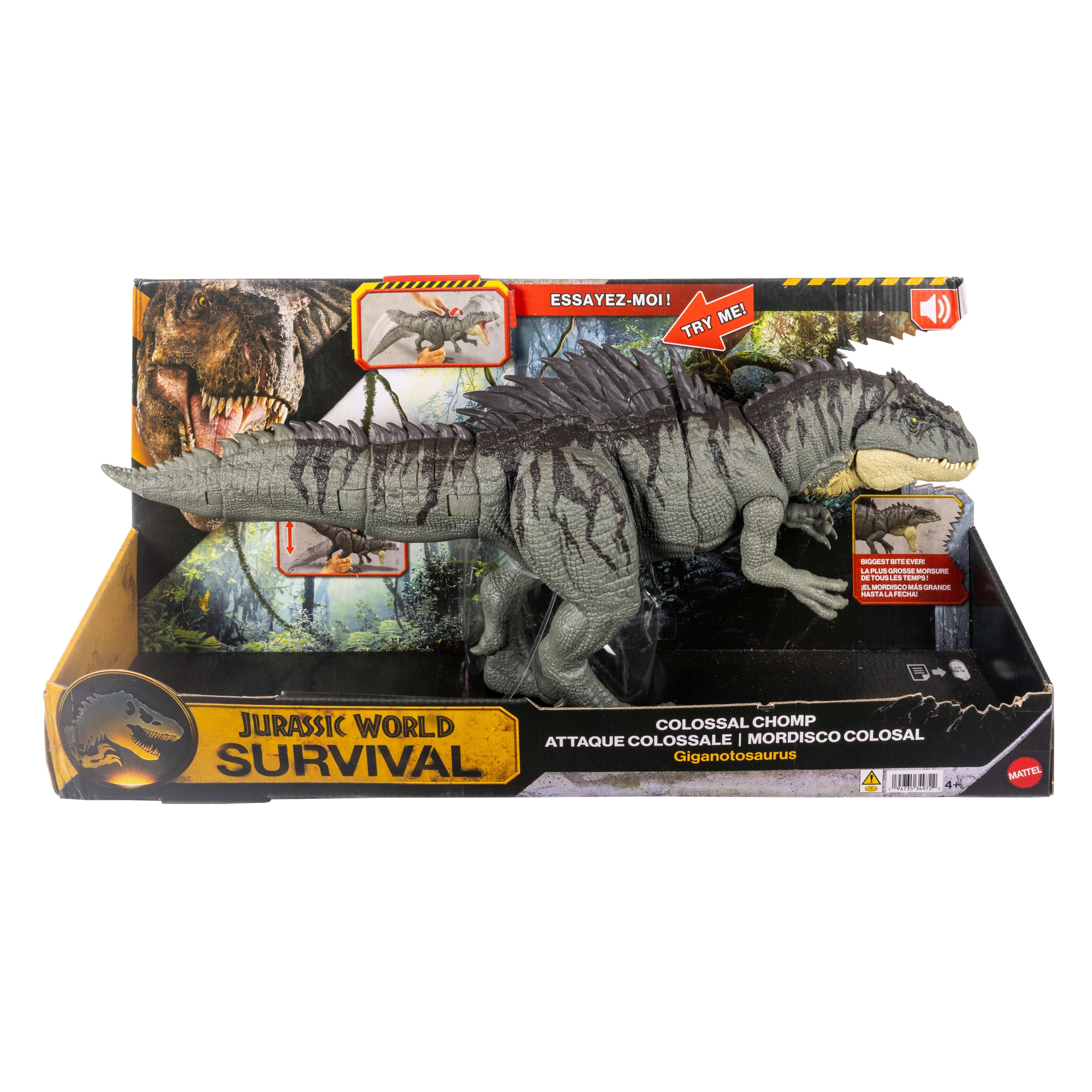 Jurassic World Giganotozaur Szczęka JKG93