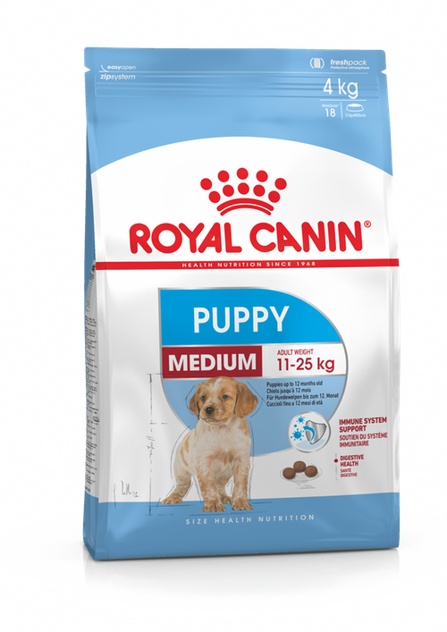 Levně Royal Canin Medium Puppy 15kg Suché Krmivo pro štěňata středních plemen