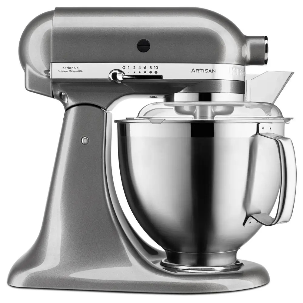 Kuchyňský robot KitchenAid Artisan 5KSM185PS 300 W stříbrný/šedý