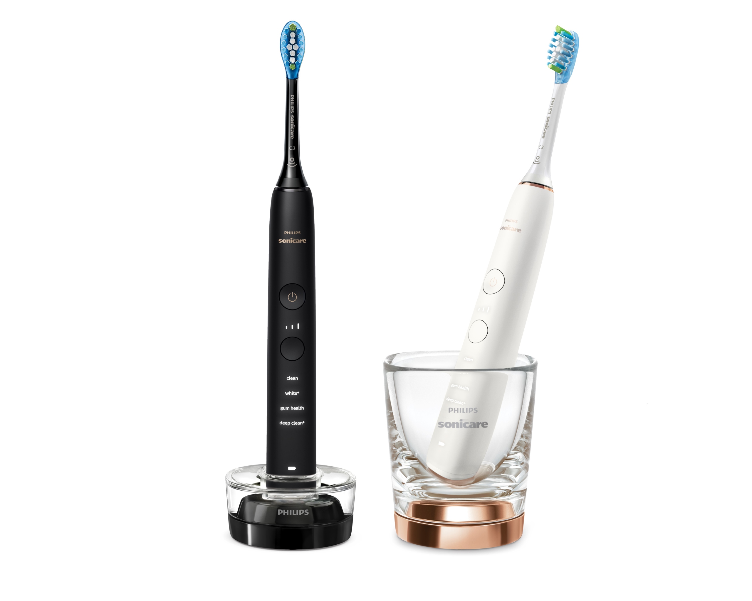 2x Philips Sonicare DiamondClean 9000 szczoteczka soniczna C3 HX9914/57