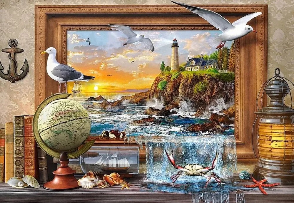 

Puzzle Ocean Morze Zwierzęta 9+ 1000 Castor