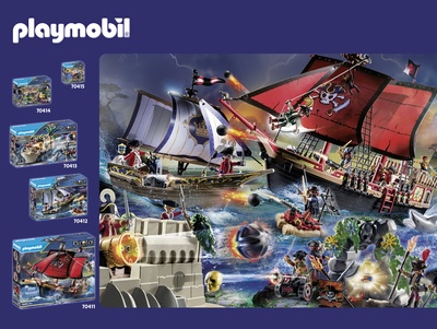 Адвент-календарь Playmobil 70322 Поиски сокровищ в бухте, 120 деталей, от 5 лет — фото 5