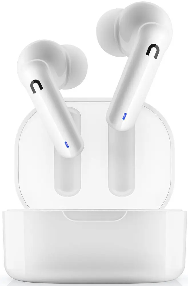 Sluchátka Niceboy Hive Pins 3 (hive-pins-3-white) bílá