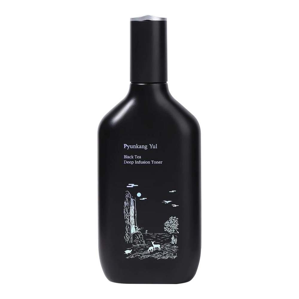 Pyunkang Yul Black Tea Deep Infusion Toner 130 ml - Głęboko wnikający tonik z czarną herbatą — 3