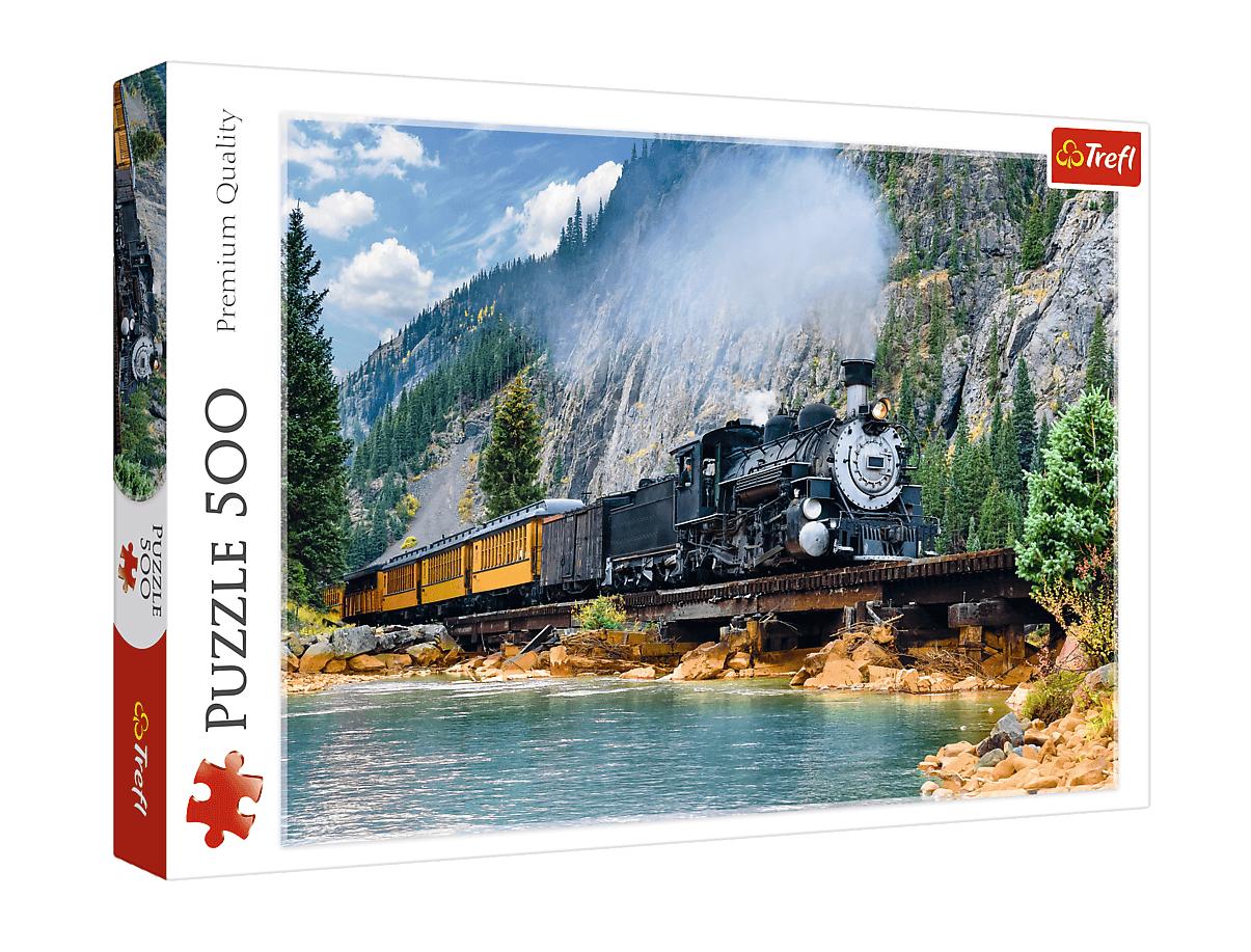 Trefl Puzzle Górski Pociąg 500 elementów