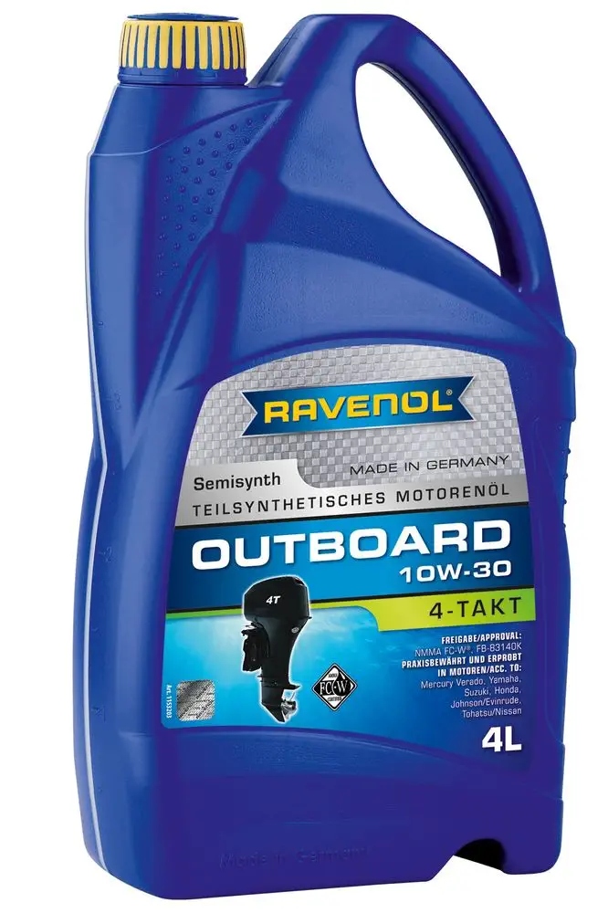 Ravenol Outboardoel 4T Sae 10W-30 4L