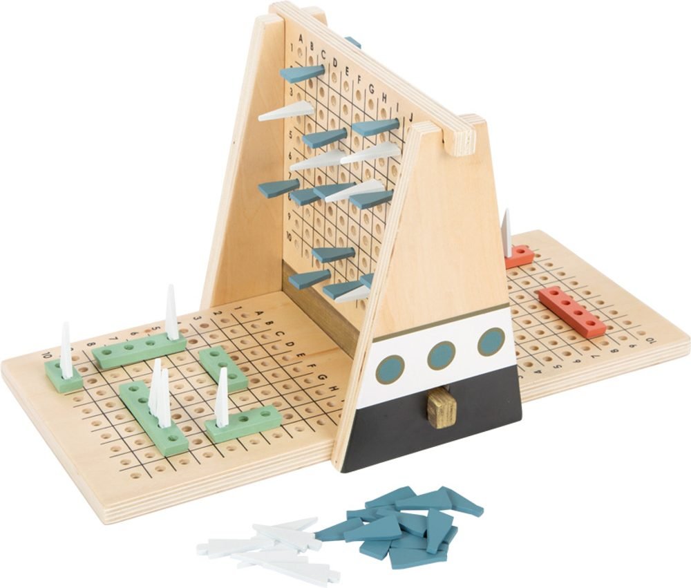 Small Foot Gra W Statki Regatta Logiczna Drewniana Strategiczna Dla Dzieci