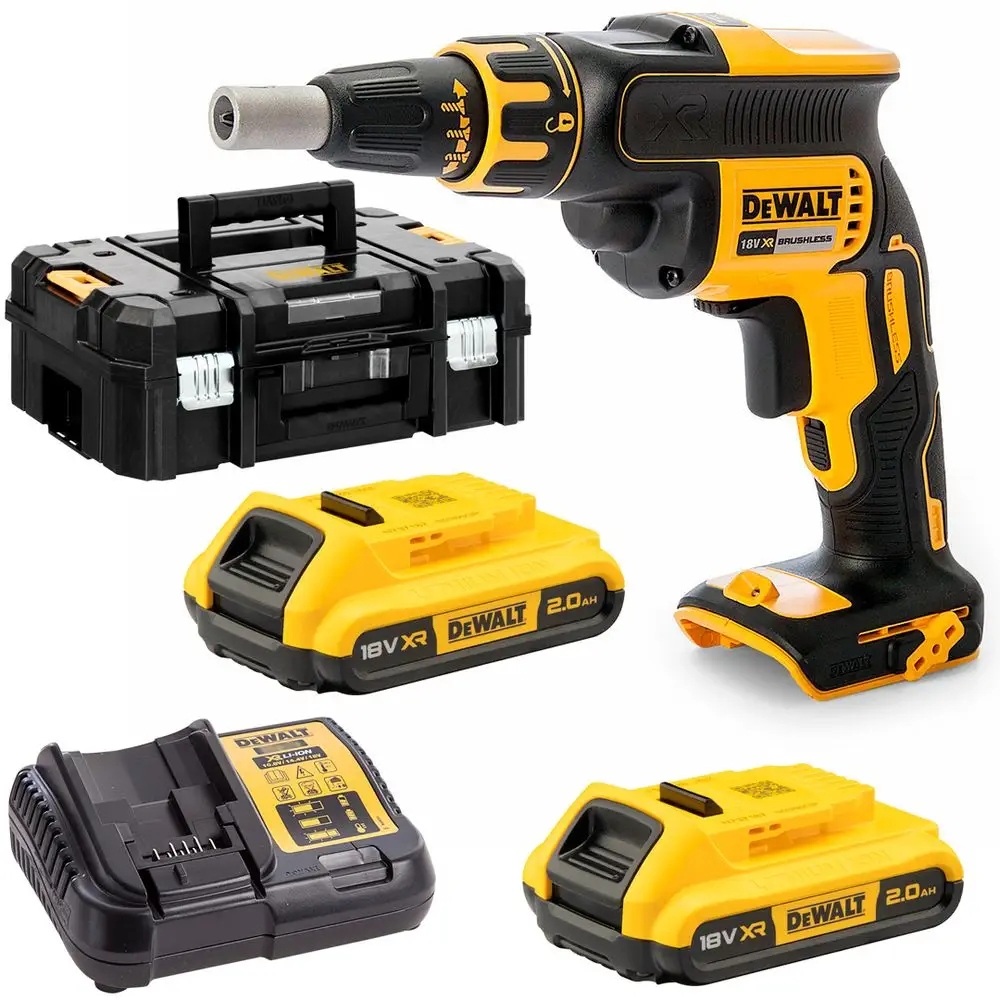 Wkrętarka Do Płyt Gips Karton Osb G/k G-k Dewalt DCF620D2 18V 30Nm 2x2,0Ah