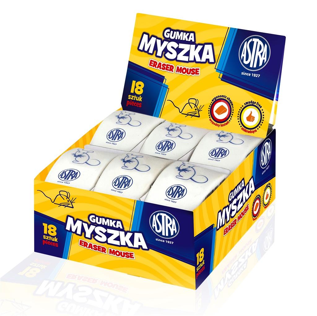 

Gumka Myszka biała Astra 403118003