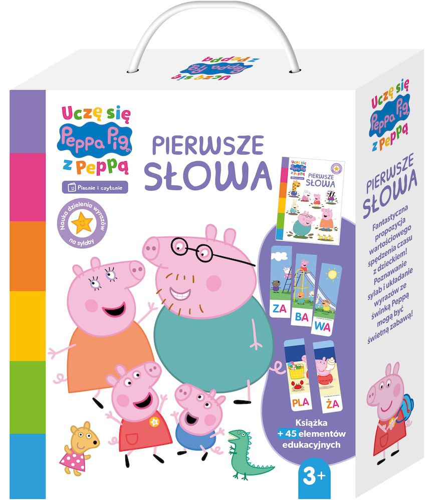 Książka Uczę się z Peppą Pierwsze słowa