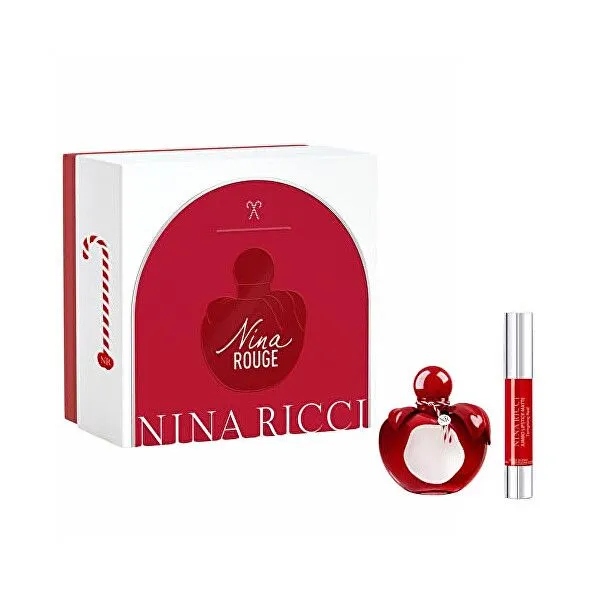 Nina Ricci Sada Nina Rouge 52,5ml Rtěnka 2,5g Edt