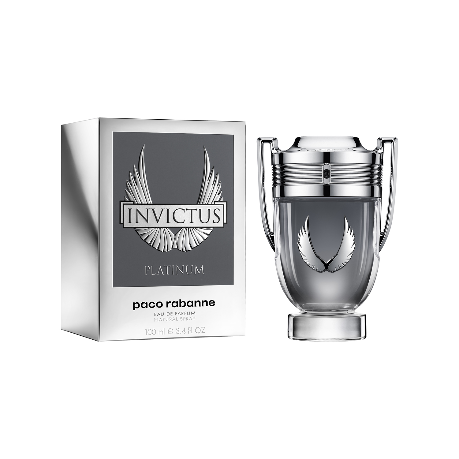 Paco Rabanne Invictus Platinum Eau De Parfum 100ml Edp Woda Perfumowana