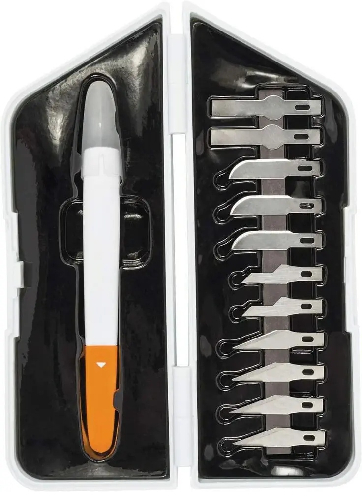 Fiskars Sada modelářských nožů skalpel nůžky