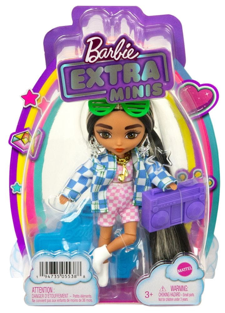 

Lalka Mattel Barbie Extra Minis modna lalka HGP64