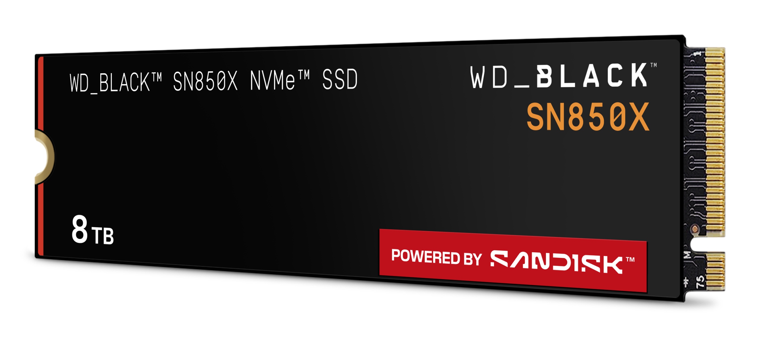 WD SSD Black SN850X (M.2 2280, 8TB, PCIe Gen4 x4 NVMe) — 7