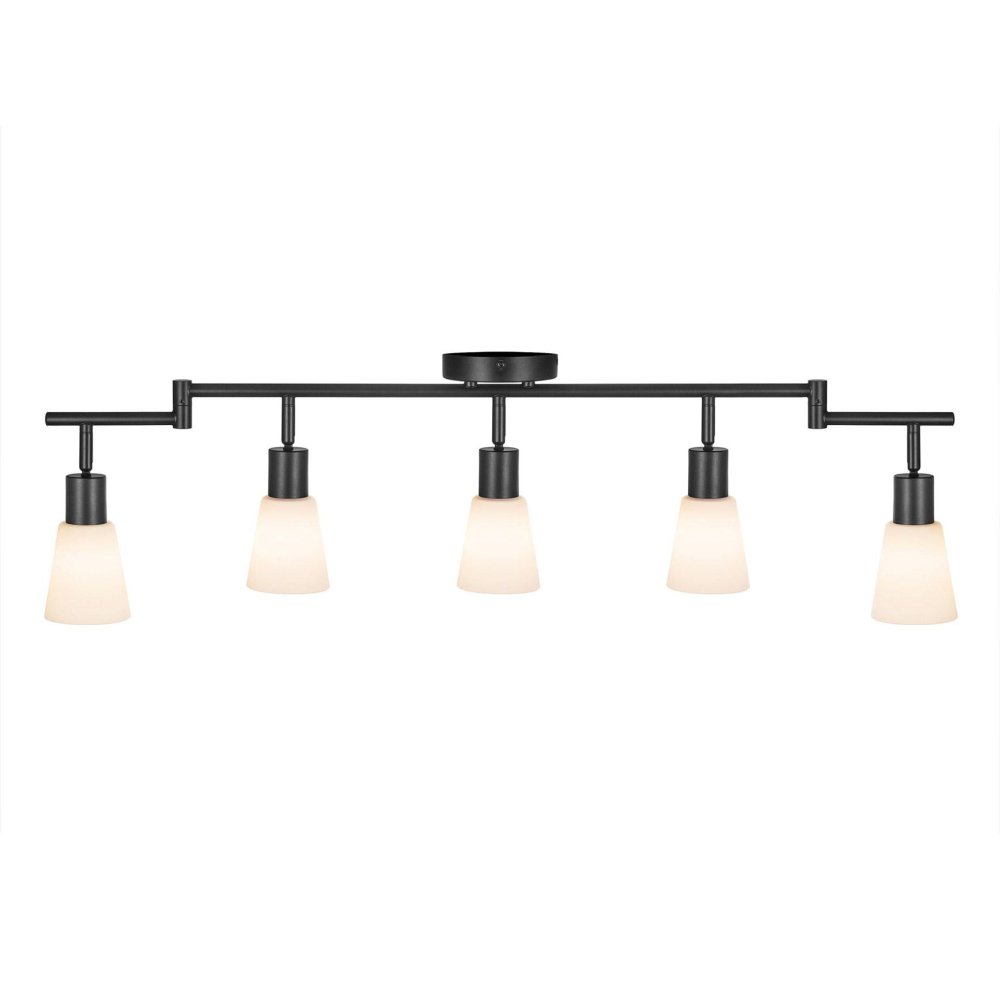 Stropná lampa Cole 5lt spot 5x40W/E14 IP20 sklo