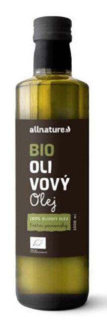 Allnature Bio extra panenský Olivový olej 1000 ml