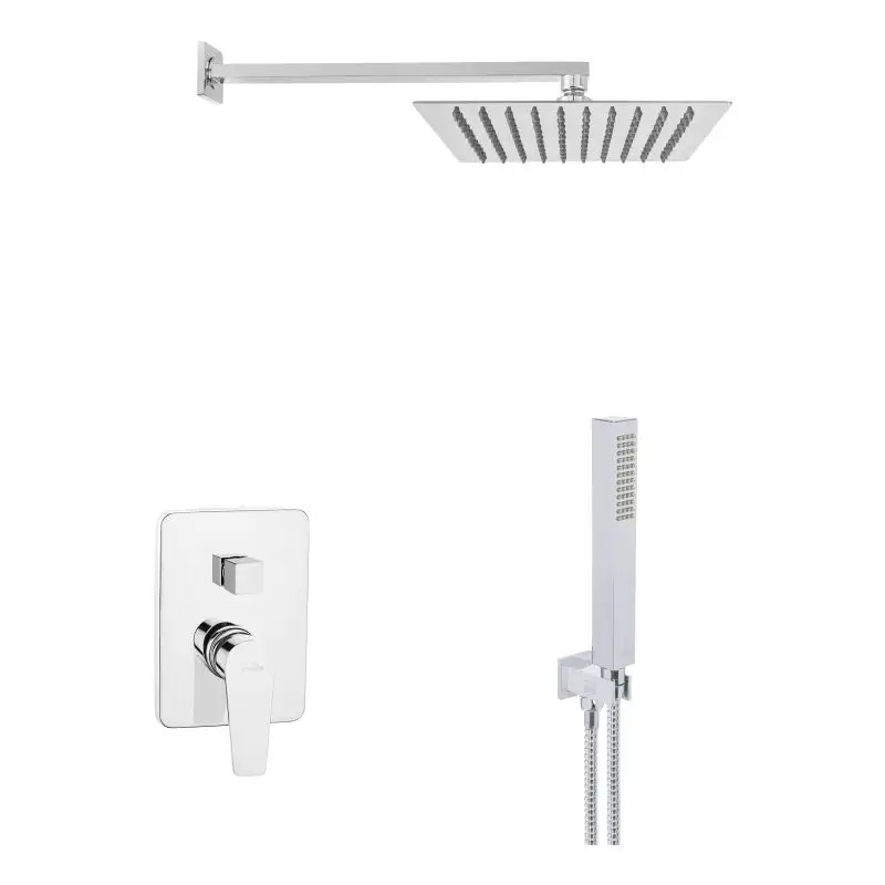 Invena Zest Podtyn Z Bat Podtynk 2F Dokos, Kwadr Chrom, Rozeta