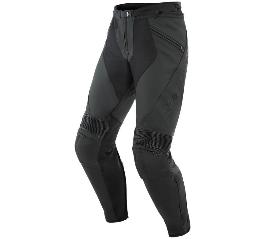 Kožené nohavice Dainese Pony 3 54 Čierna matná