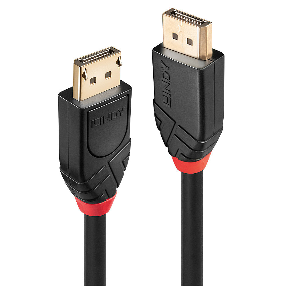 Lindy 41078 kabel DisplayPort 10 m Czarny