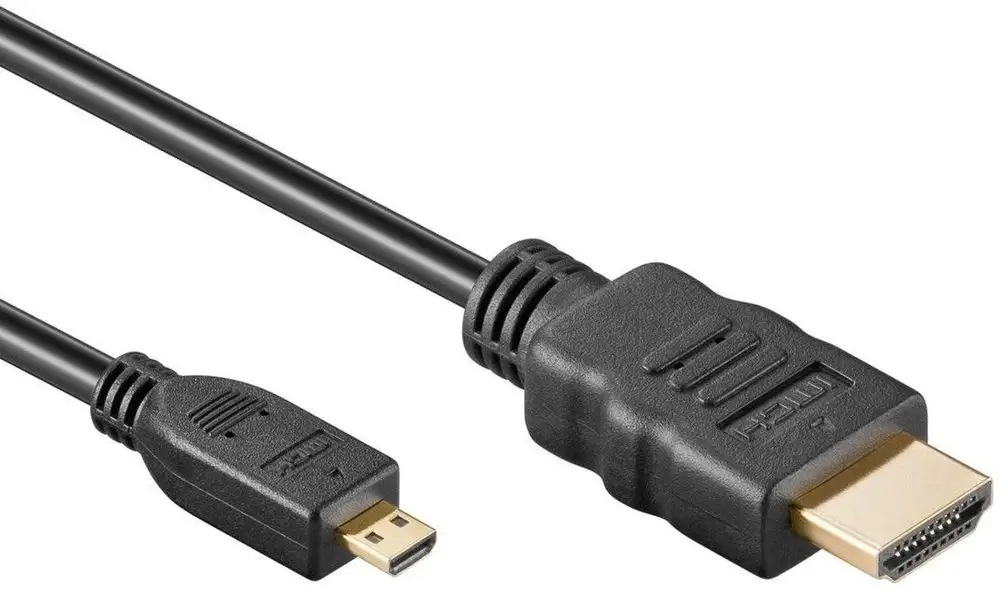 Kabel PremiumCord 4K Hdmi A Hdmi micro D, 2m