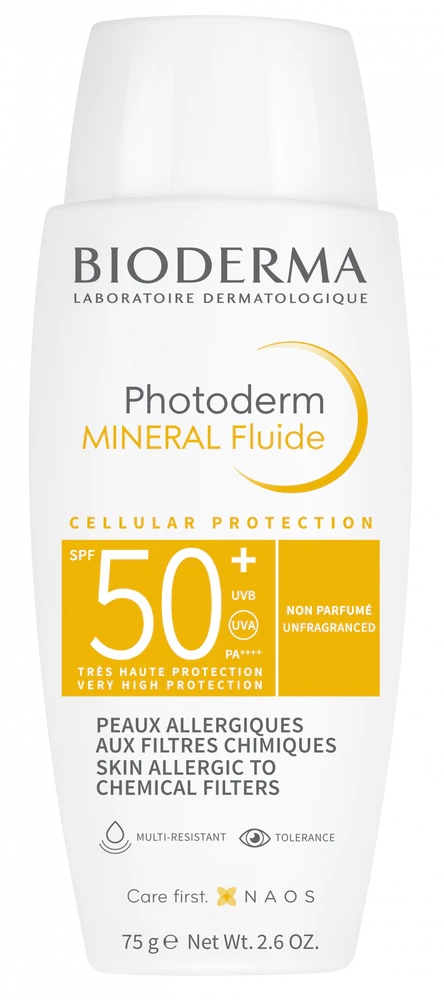 Bioderma Photoderm Mineral Fluide Spf 50+ 75 ml Krem ochronny