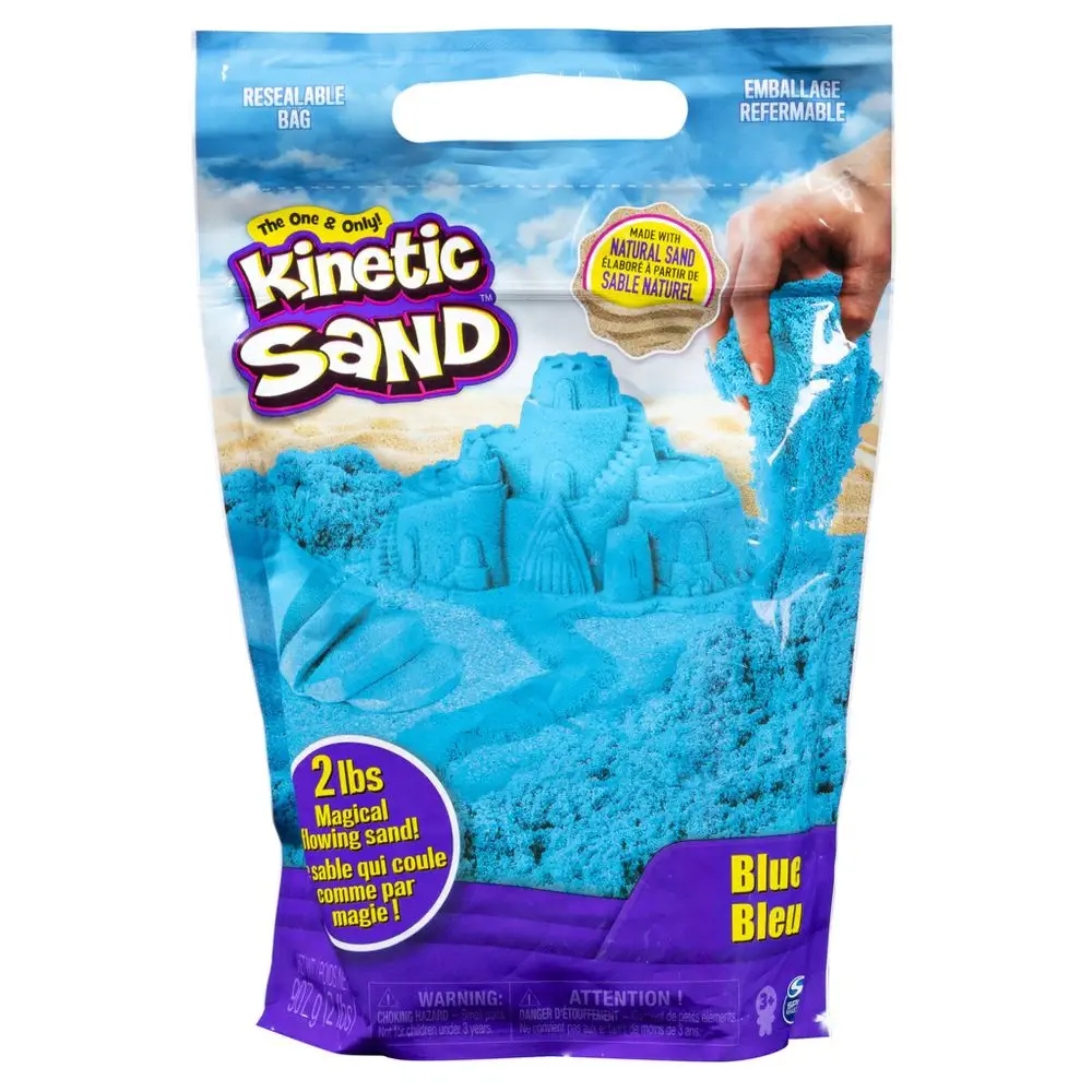 

Kinetic Sand 907g niebieski kolor