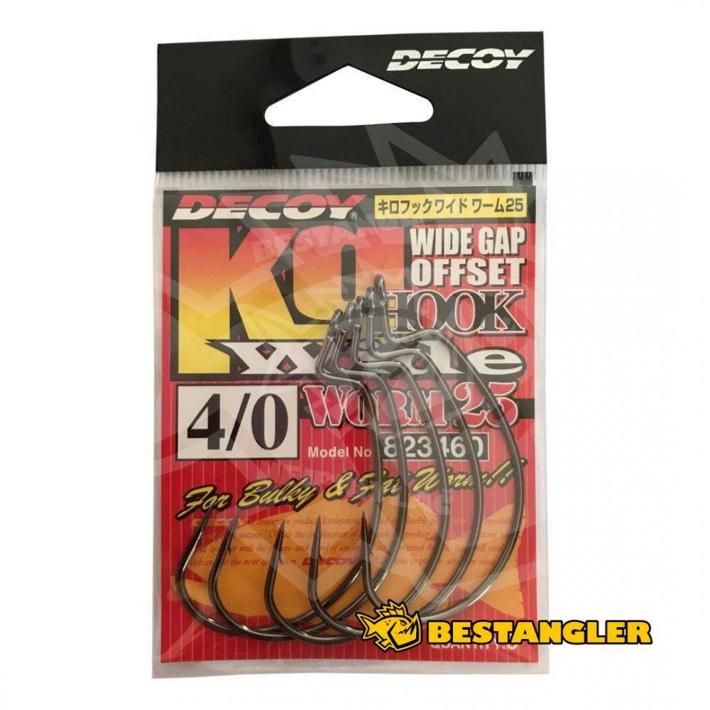 Decoy Worm 25 Kg Hook Wide #4/0 5szt
