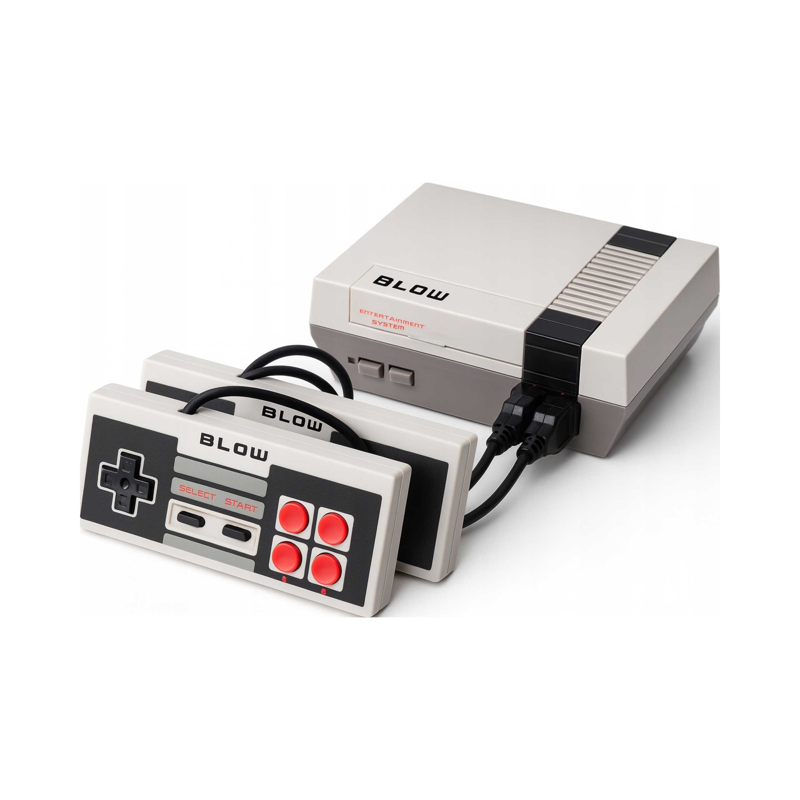 Konsola do gier BLOW retro z 620 grami, 2 pady, Plug and Play