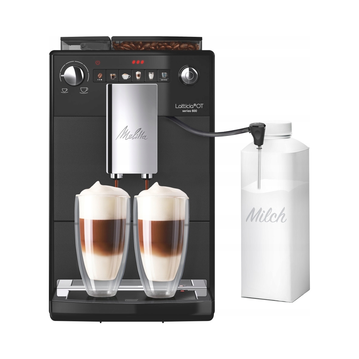 Automatický automatický kávovar Melitta Ot F30/0-103 1450 W čierny