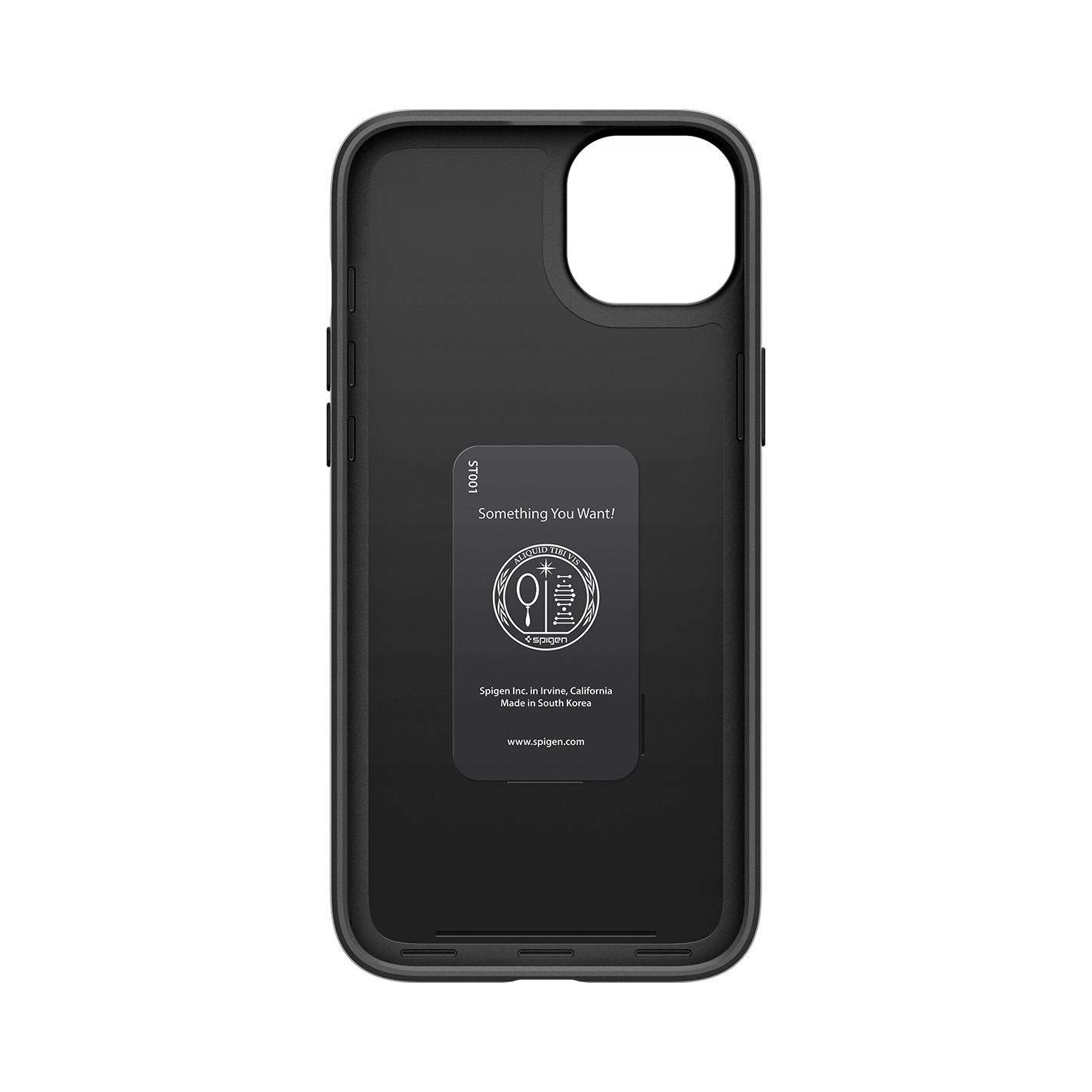 Etui Spigen Thin Fit do iPhone'a 15 Czarne
