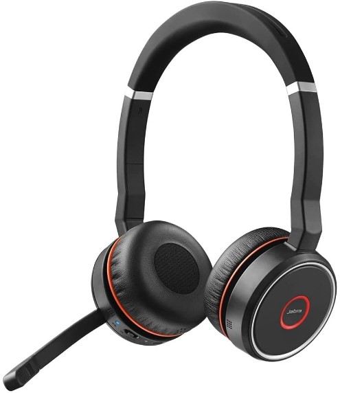Bezdrôtové slúchadlá na uši Jabra Evolve 75 Se