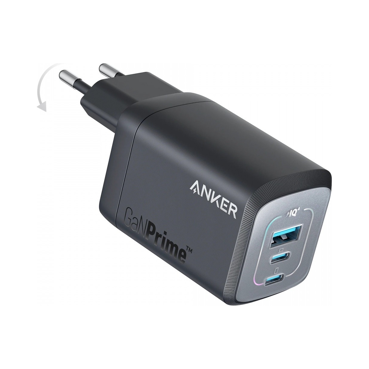 ANKER Ładowarka USB-C 100W GaN 3-Port Szybkie Ładowanie MacBook iPhone — miniatura 2