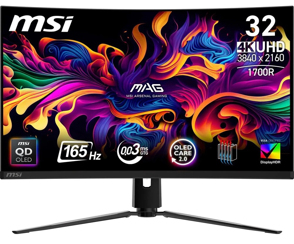 Oled monitor Msi Mag 321CUP Qd-oled 31,5" 3840 x 2160 px Oled