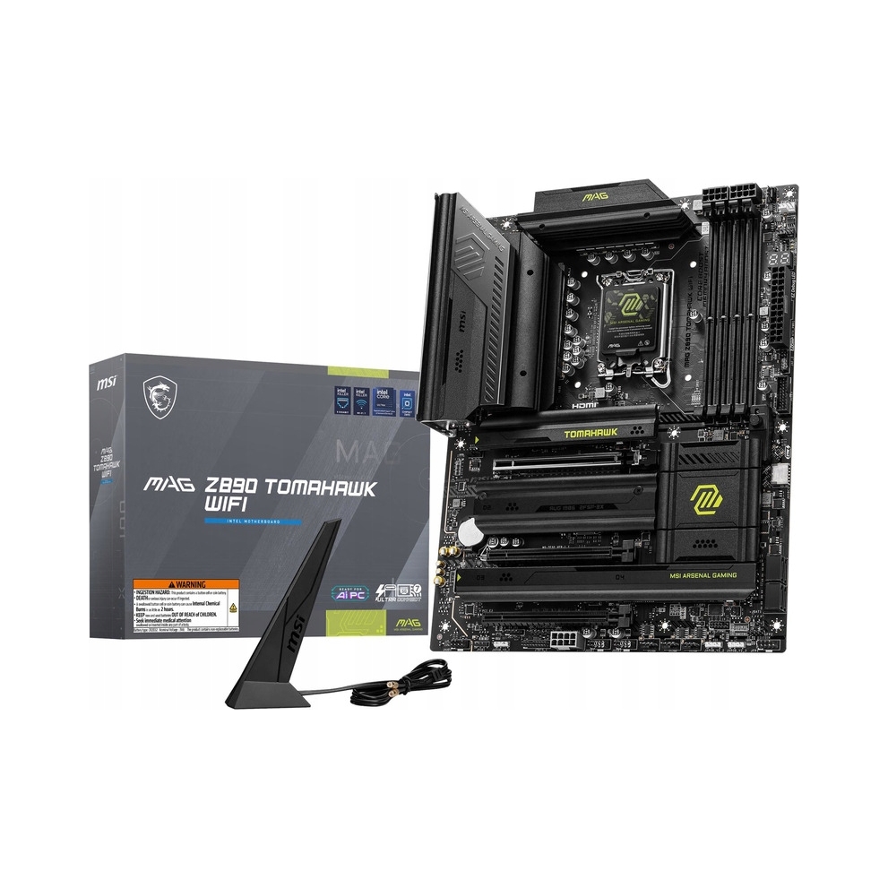 Základná doska Msi Mag Z890 Tomahawk Wifi DDR5 SATA3 M.2 TB4 PCIe5 1851 Atx
