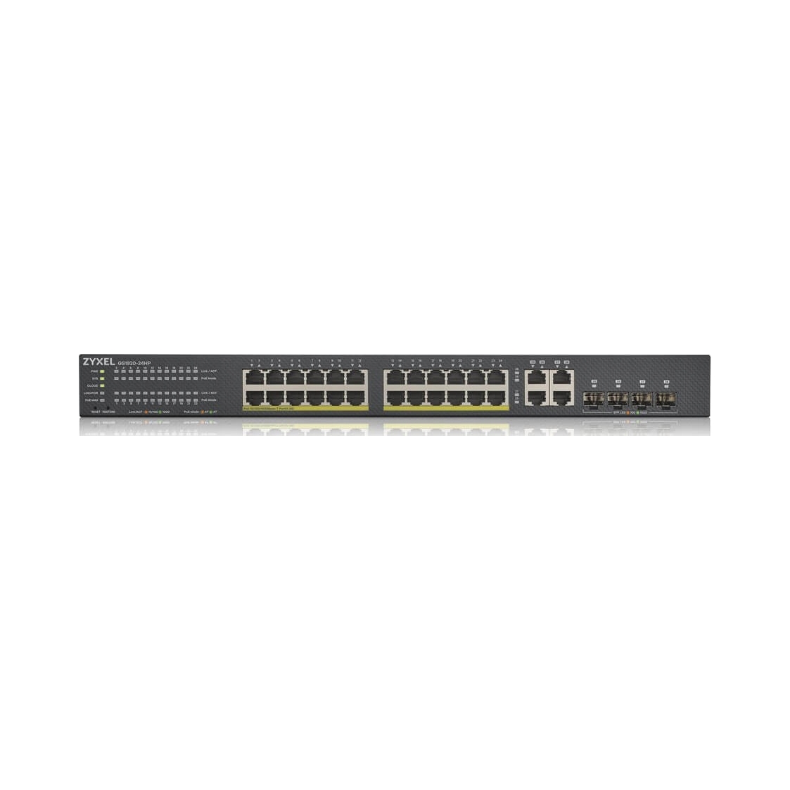 28portový Switch ZyXEL GS192024HPV2-EU0101F