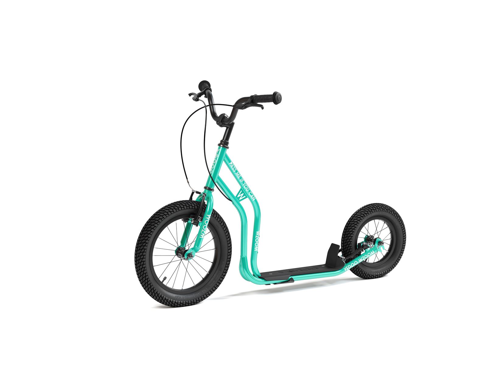 Hulajnoga dziecięca Yedoo Wzoom Y40 turkusowa 16"
