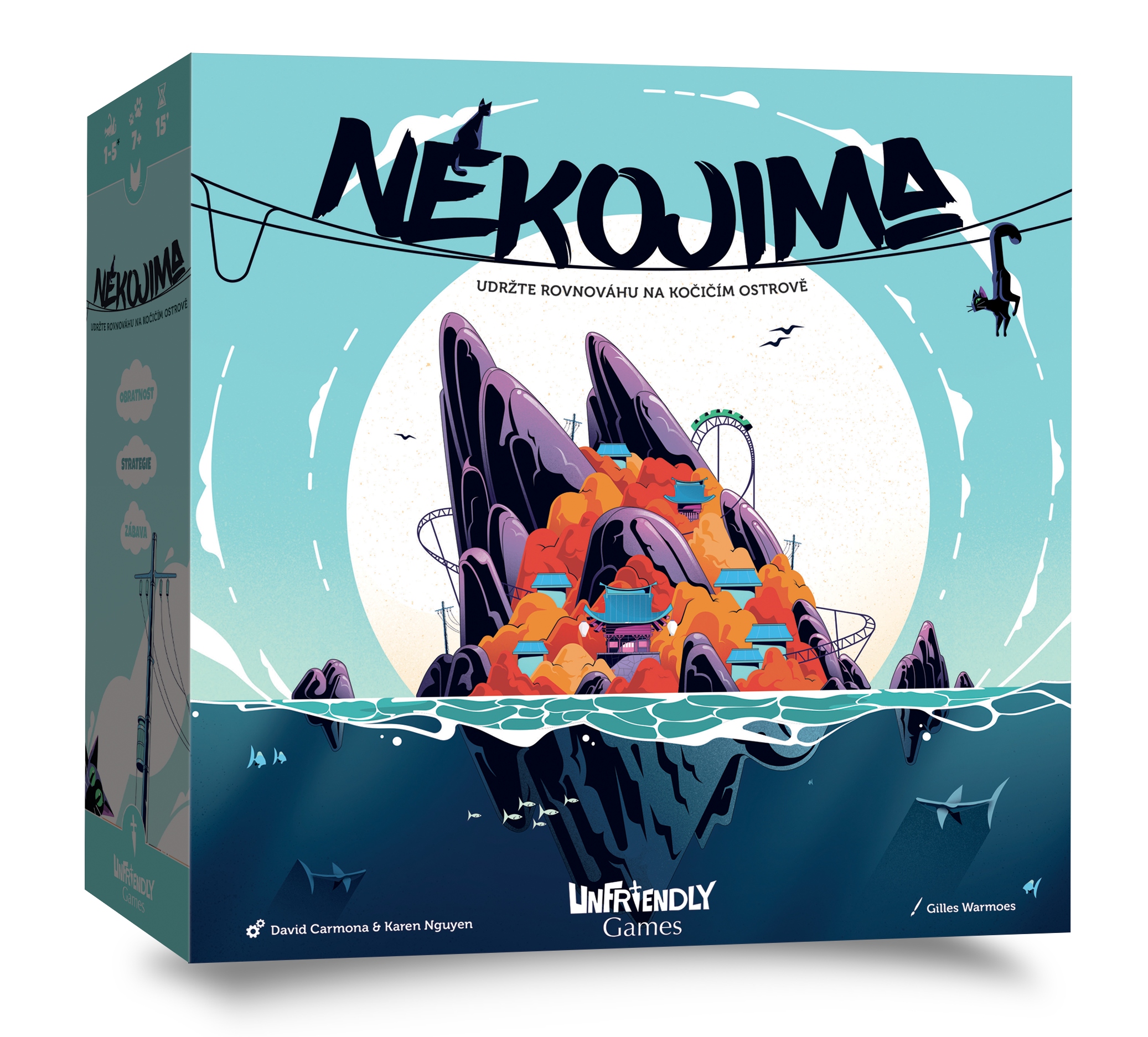 Desková hra Asmodee Nekojima