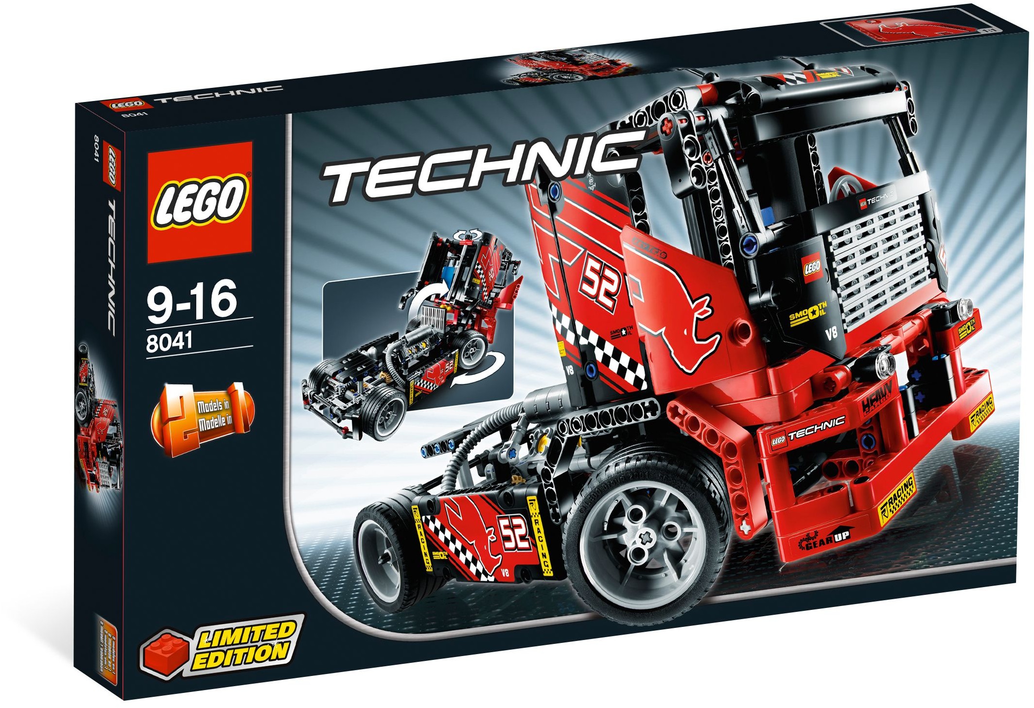 Klocki Lego Technic Zestaw Wyścigowa ciężarówka 8041