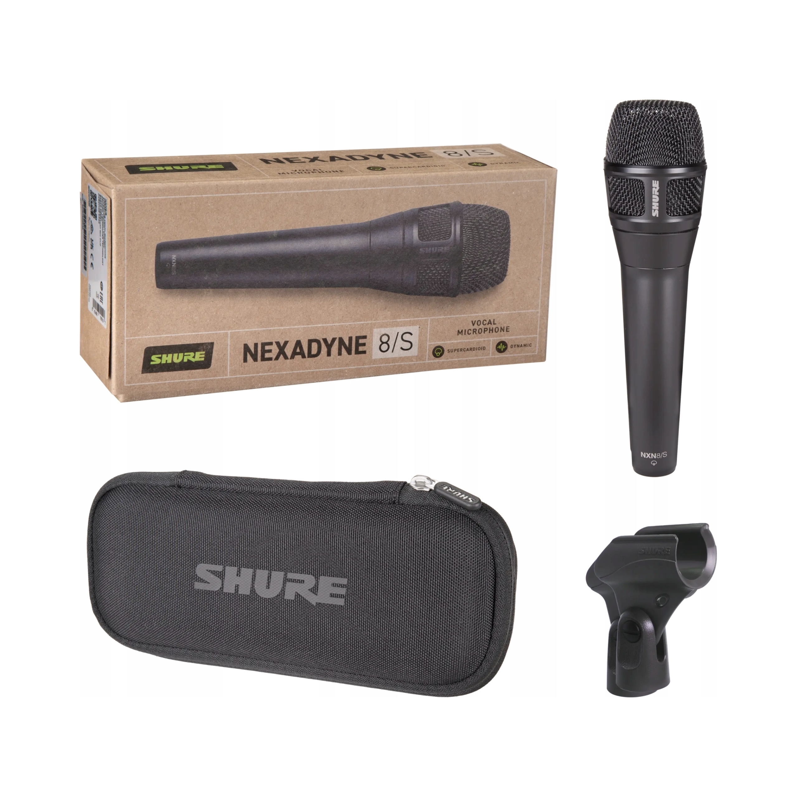 Dynamický vokálny mikrofón Shure NXN8/S