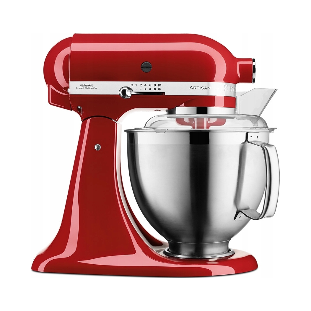 Robot kuchenny KitchenAid Artisan 5KSM185PS 300 W czerwony