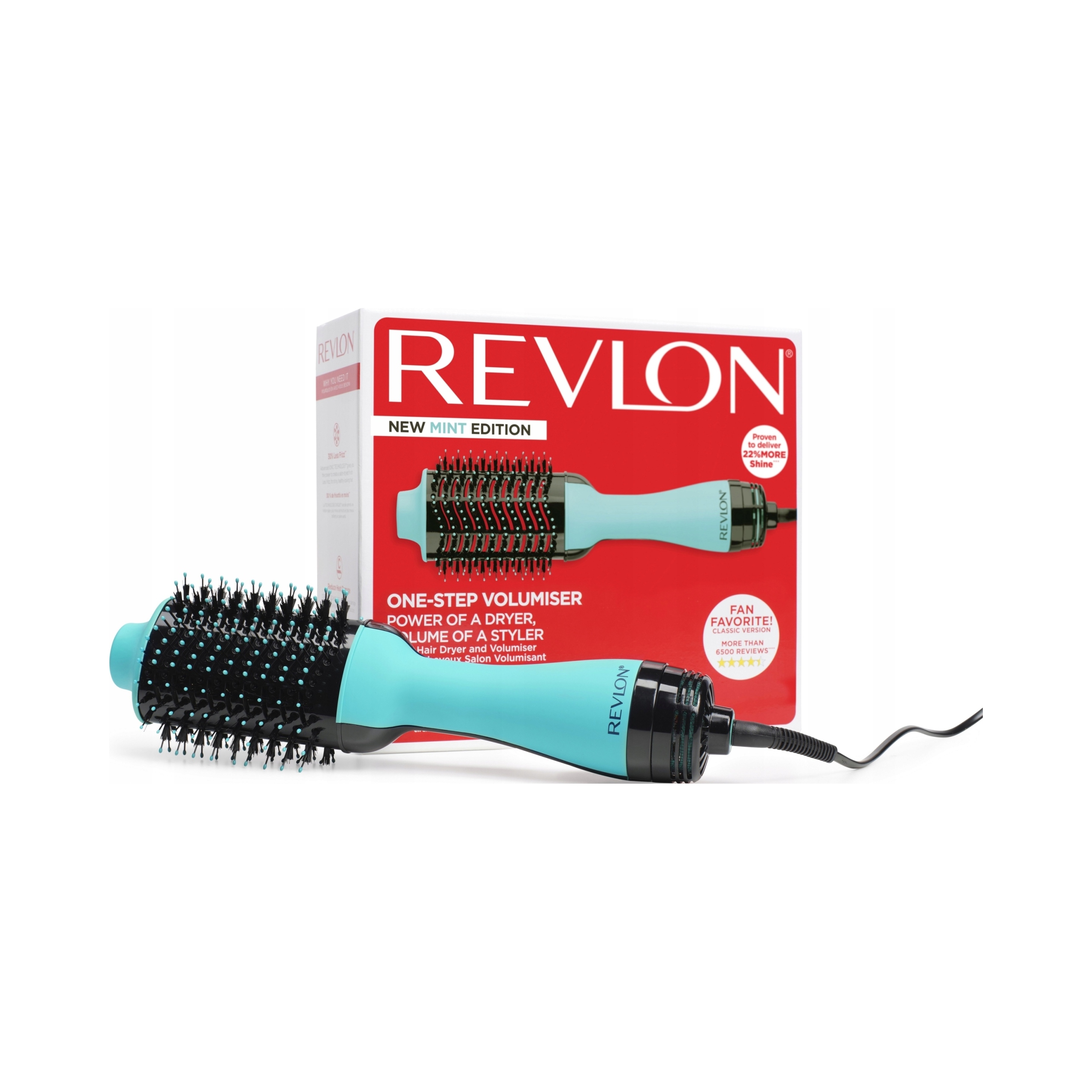 Suszarka Lokówka Prostownica Revlon One Step RVDR5222 Miętowa 2W1