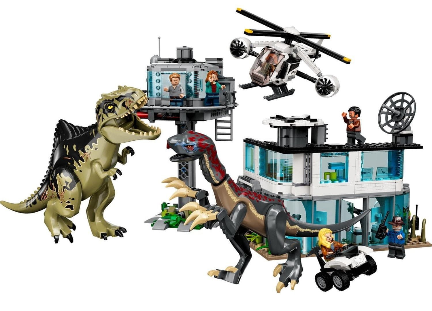 LEGO Jurský svět 76949 Útok giganotosaura a terizinosaura