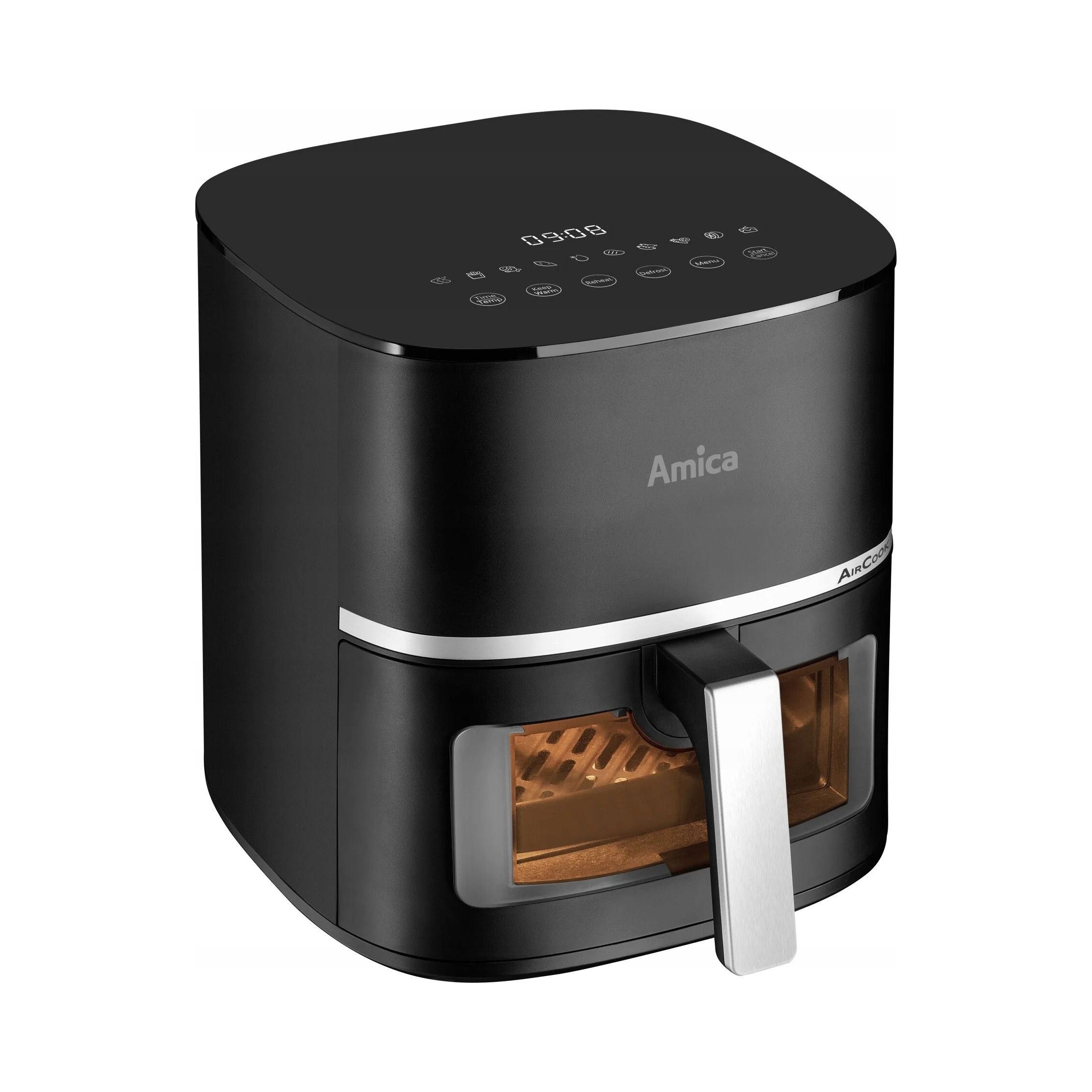 Beztuková fritéza Amica AFM5020 AirFryer 5,2 l 1600 W Časovač Termostat