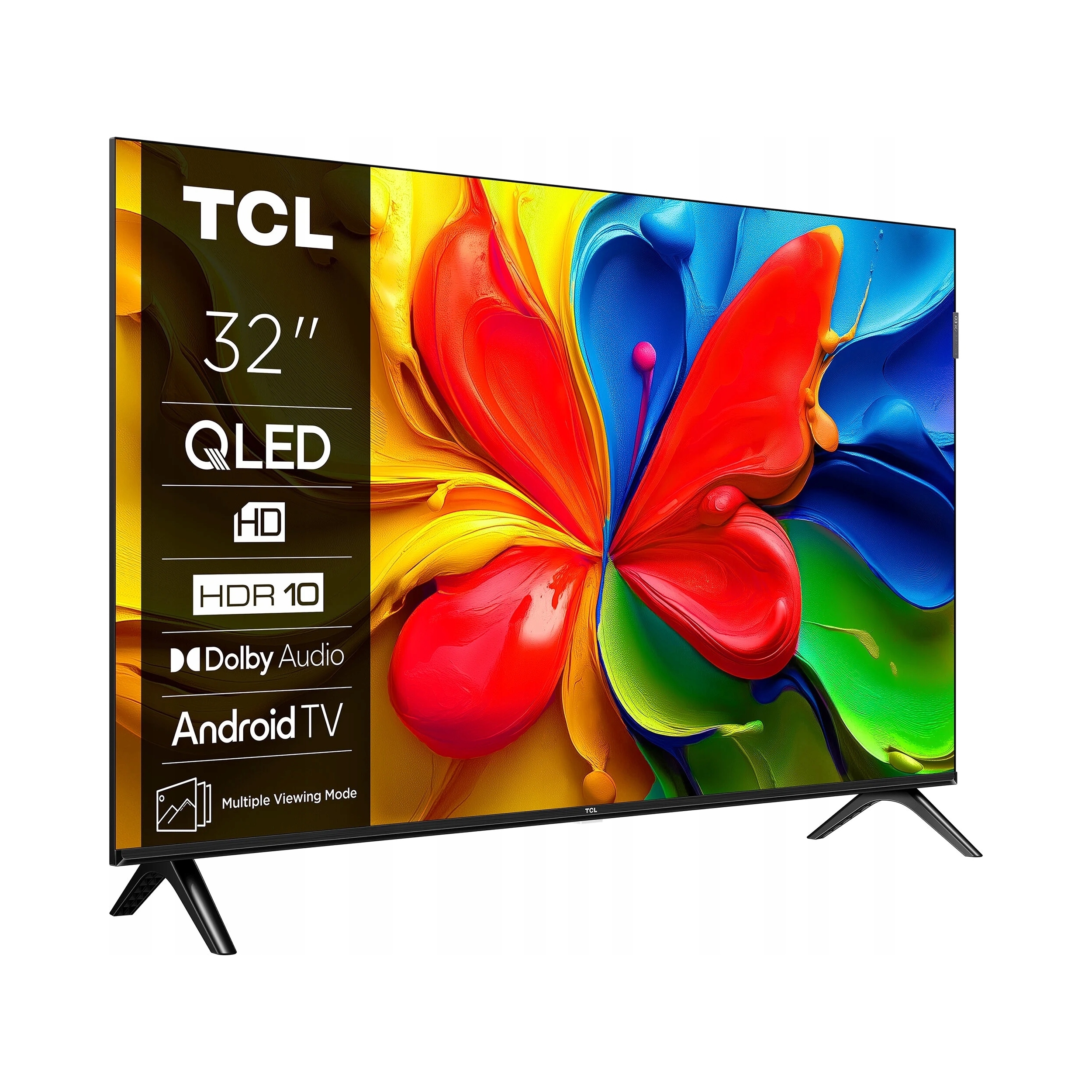 Telewizor 32" Tcl 32S4K Qled Hd Ready Android Tv Dolby Digital Plus DVB-T2