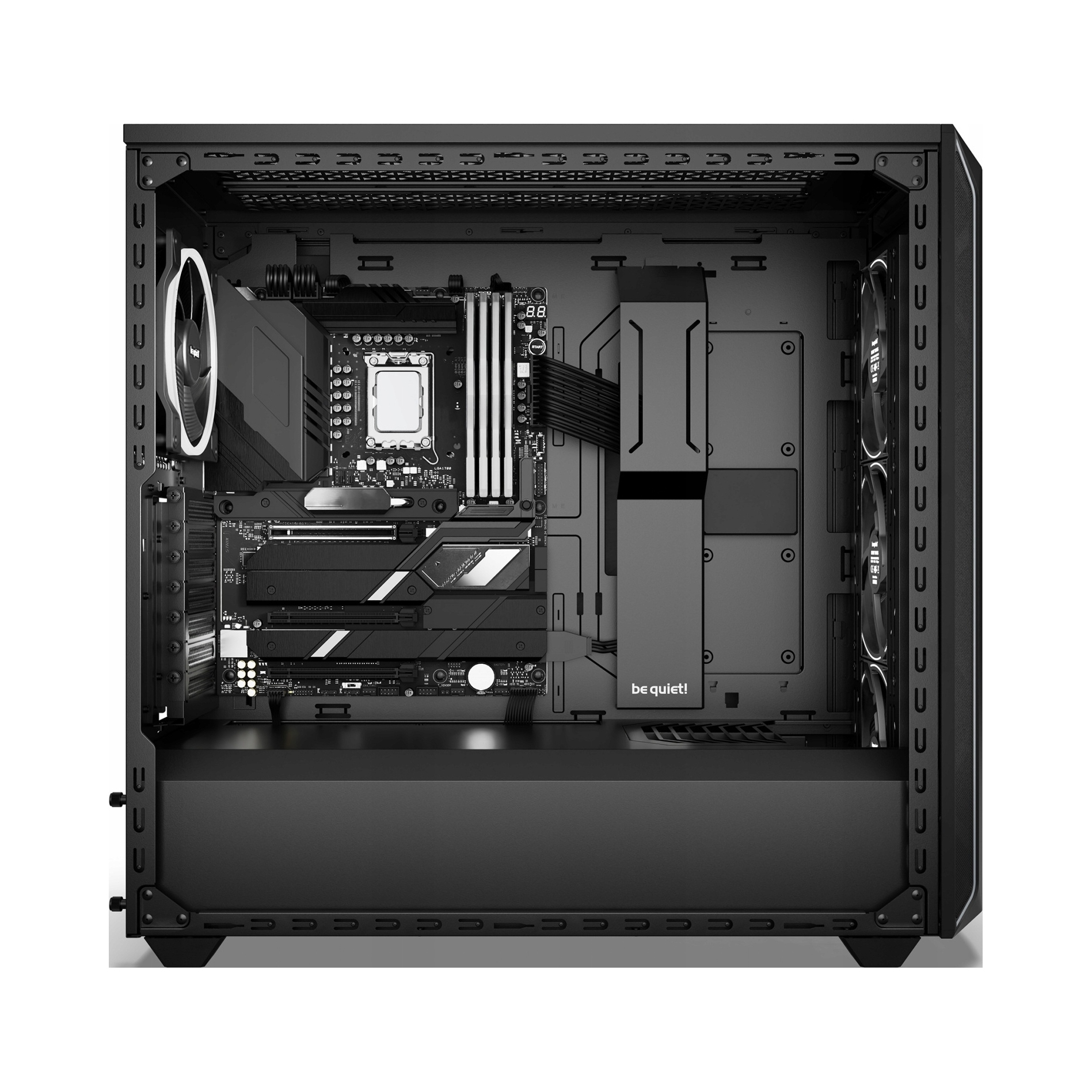 Počítačová Skriňa pre počítač be quiet! Shadow Base 800 Fx Argb okno čierne