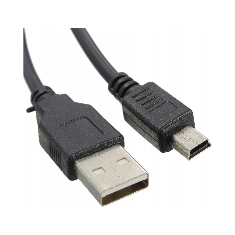 Kabel mini USB długi 3 m do pada PS3 DualShock 3 SIXAXIS, PS Move i więcej