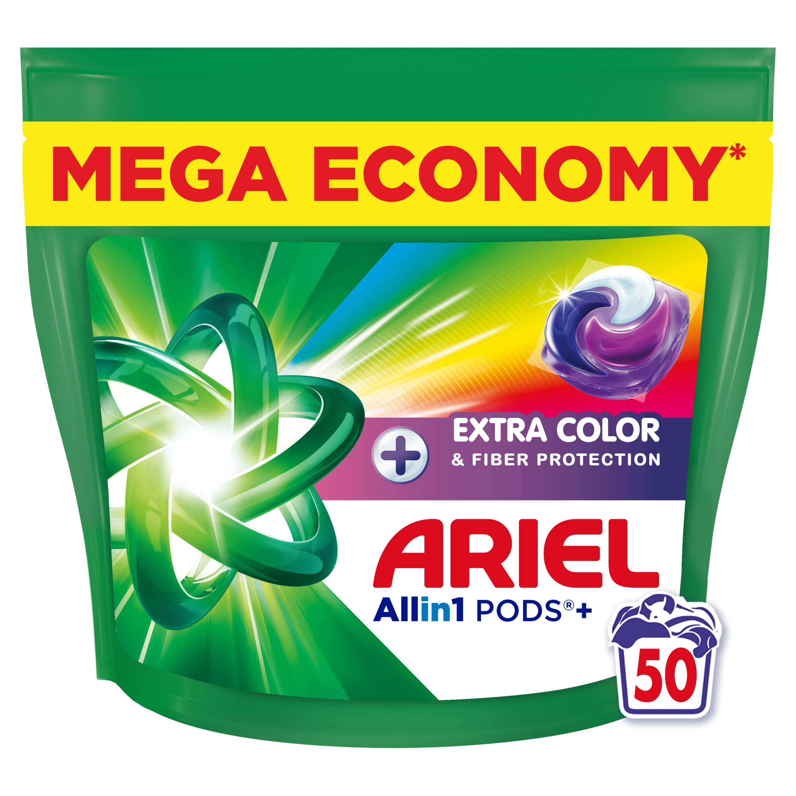 Levně Ariel Complete Allin1 +, kapsle na praní, 50 praní